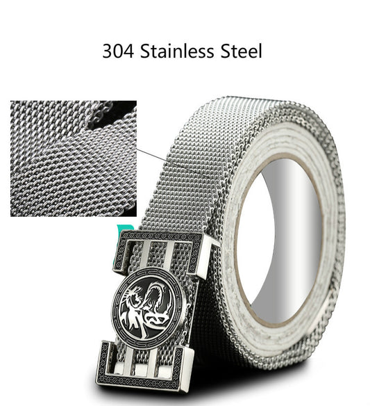 Metal stainless steel self-defense belt