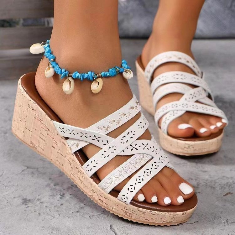 Thick Bottom Wedge Sandals