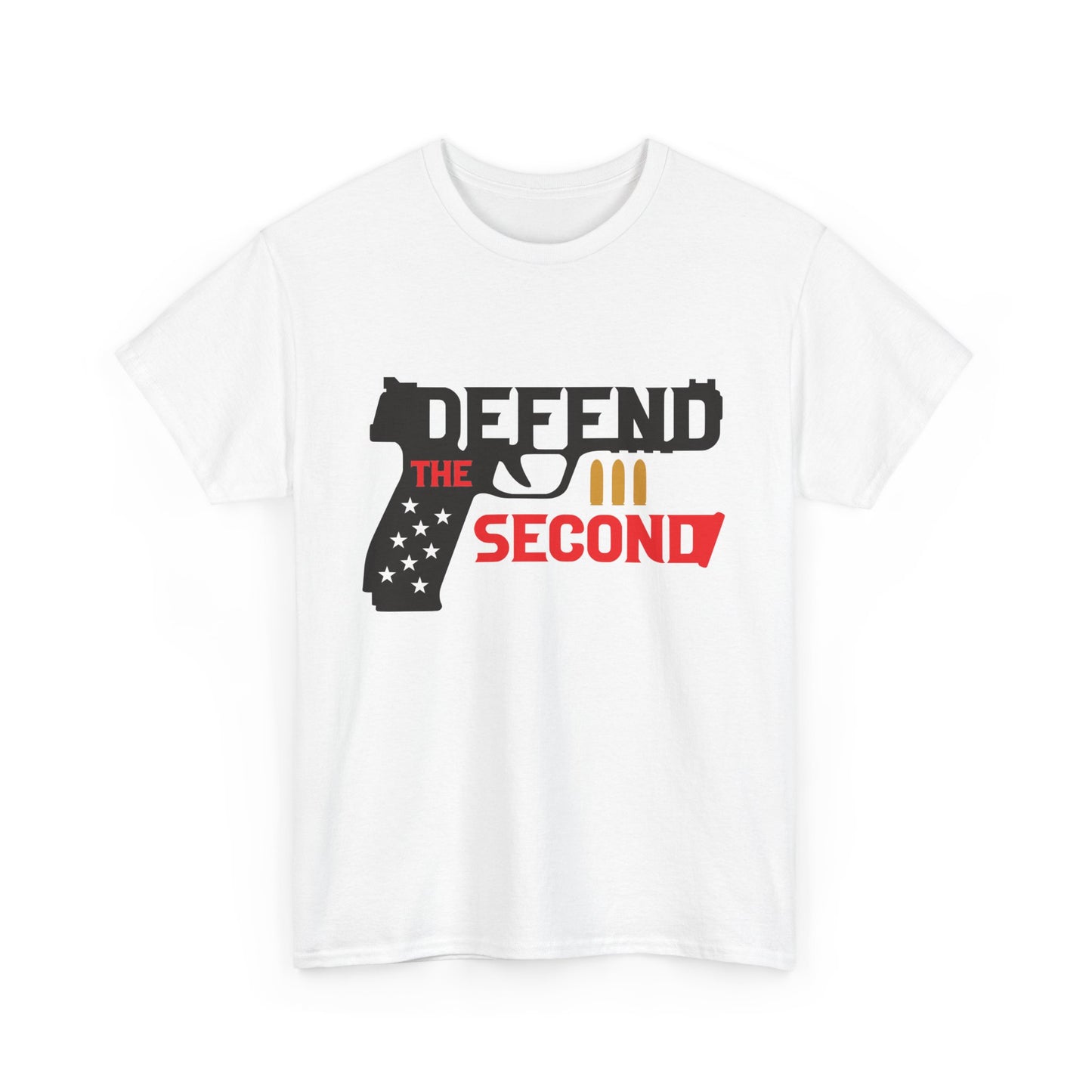 Defend The 2nd. Heavy Cotton T-Shirt