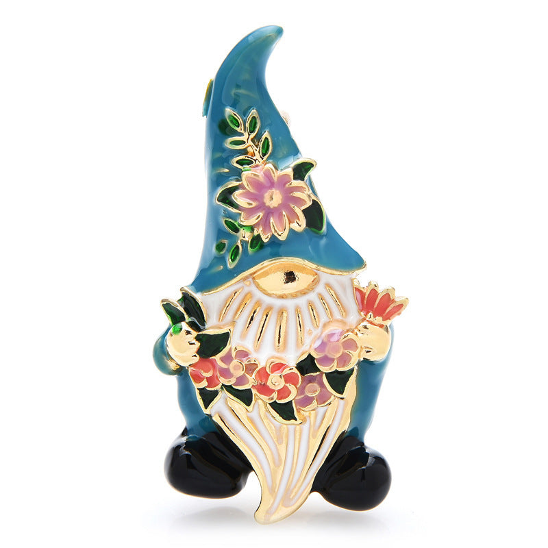 Gnome Brooch