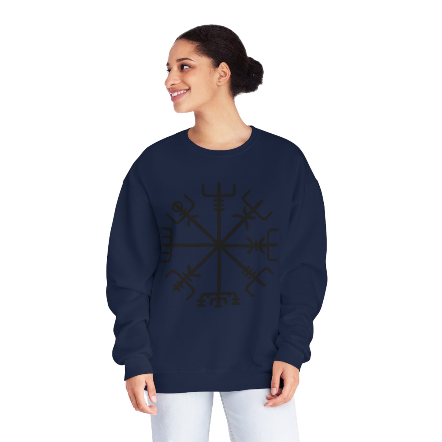 Viking Compass, Unisex NuBlend® Crewneck Sweatshirt