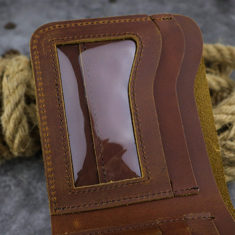 Simple Leather Multi Card Wallet