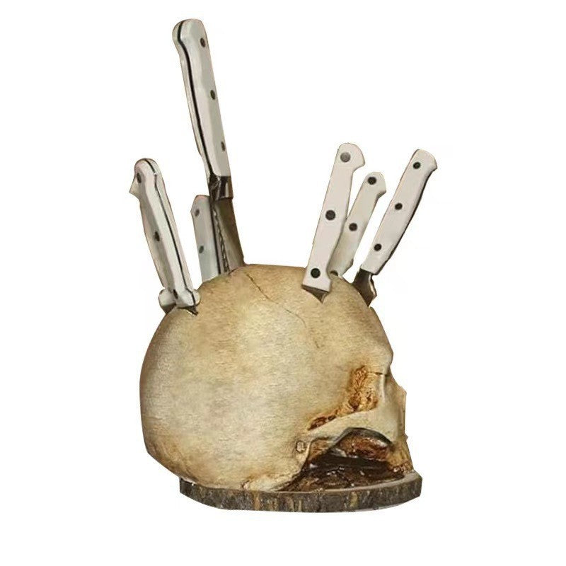 Skull Knife Holder