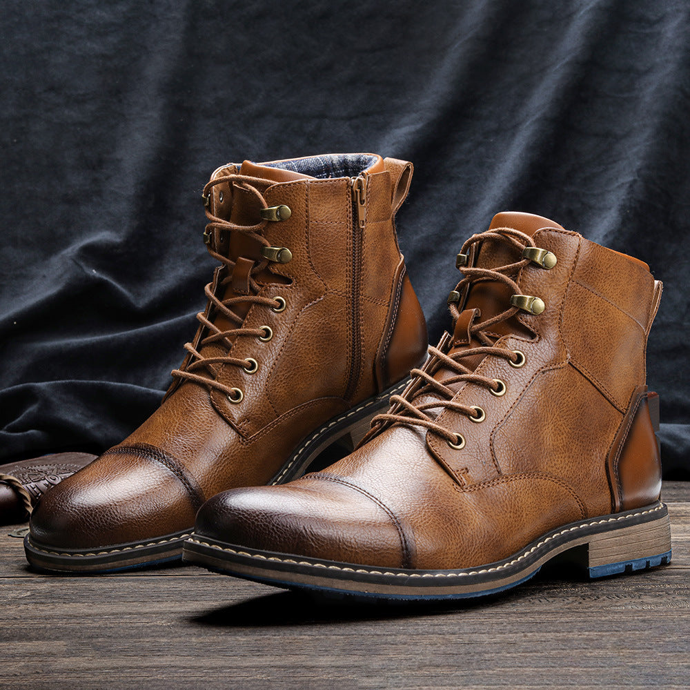 Men's High Top Vintage Martin Boots