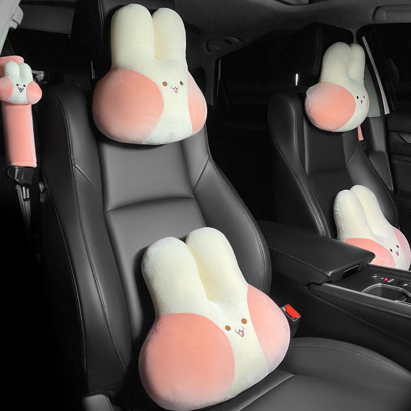 Rabbit Car Pillow