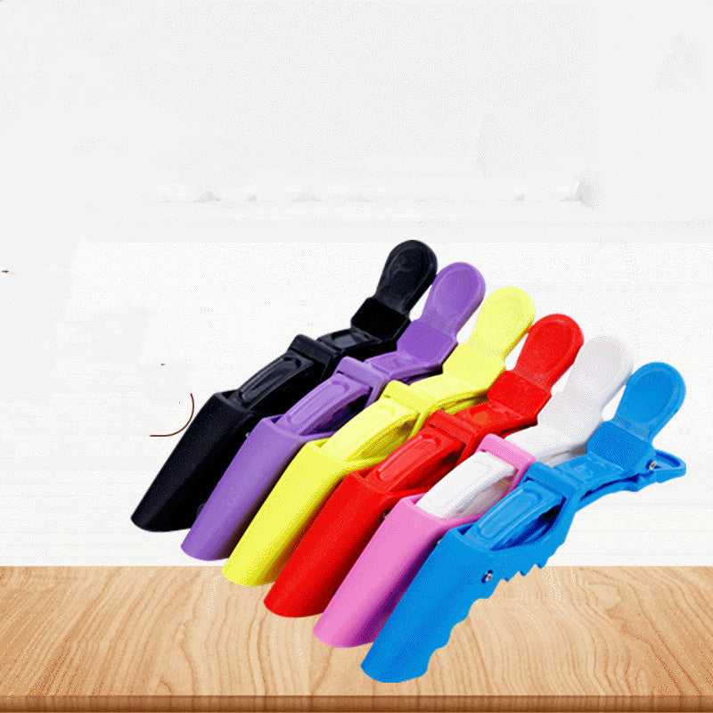 Plastic Positioning Partition Hair Barrettes