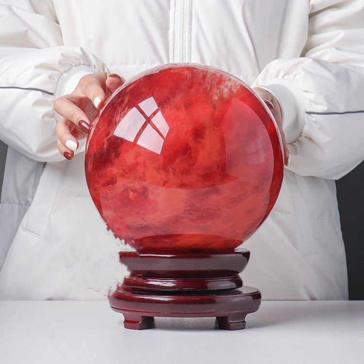 Melted Red Crystal Ball