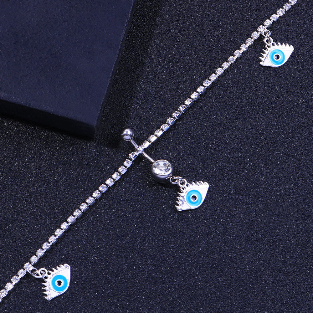 Devil's Eye Navel Chain