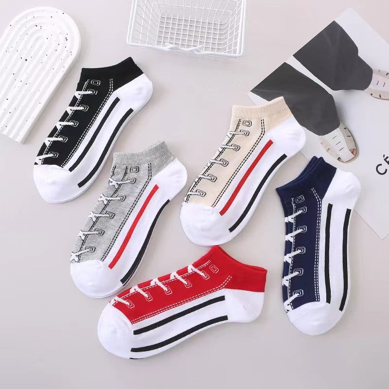 Canvas Shoe Socks