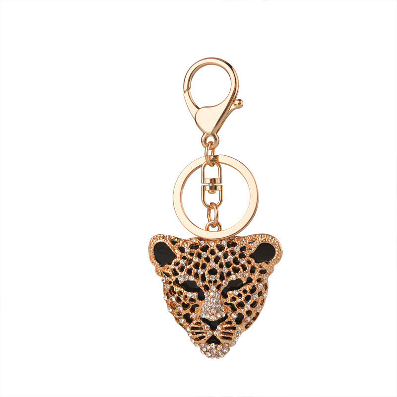 Leopard Head Keychain