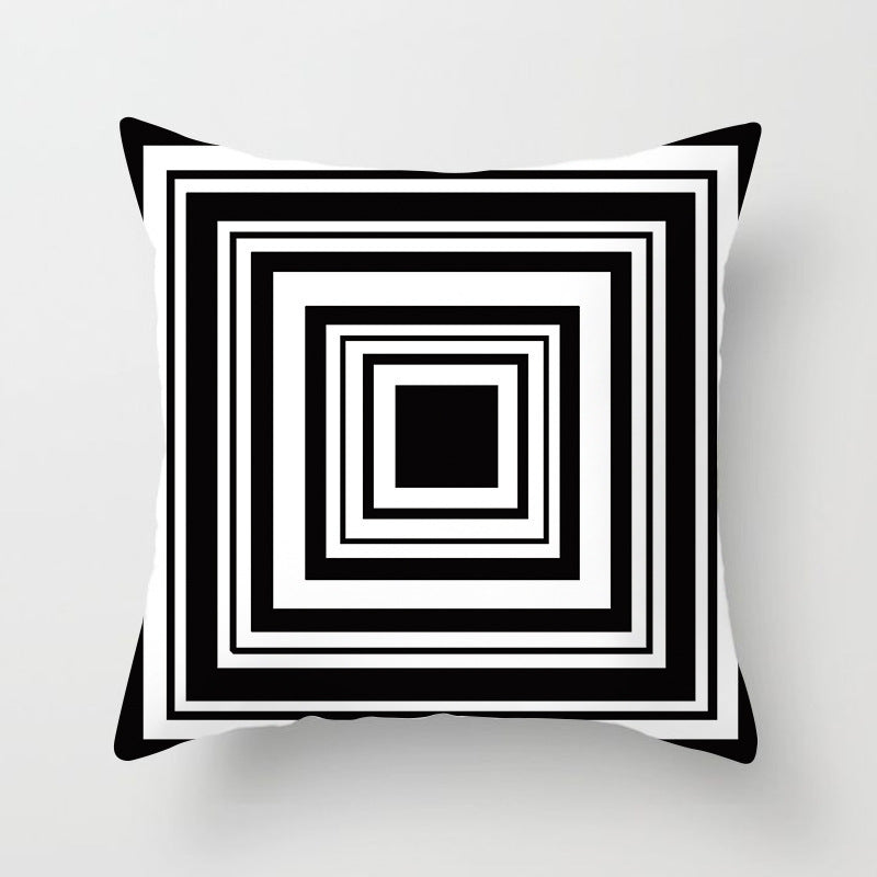 Black and White Cushion Cover