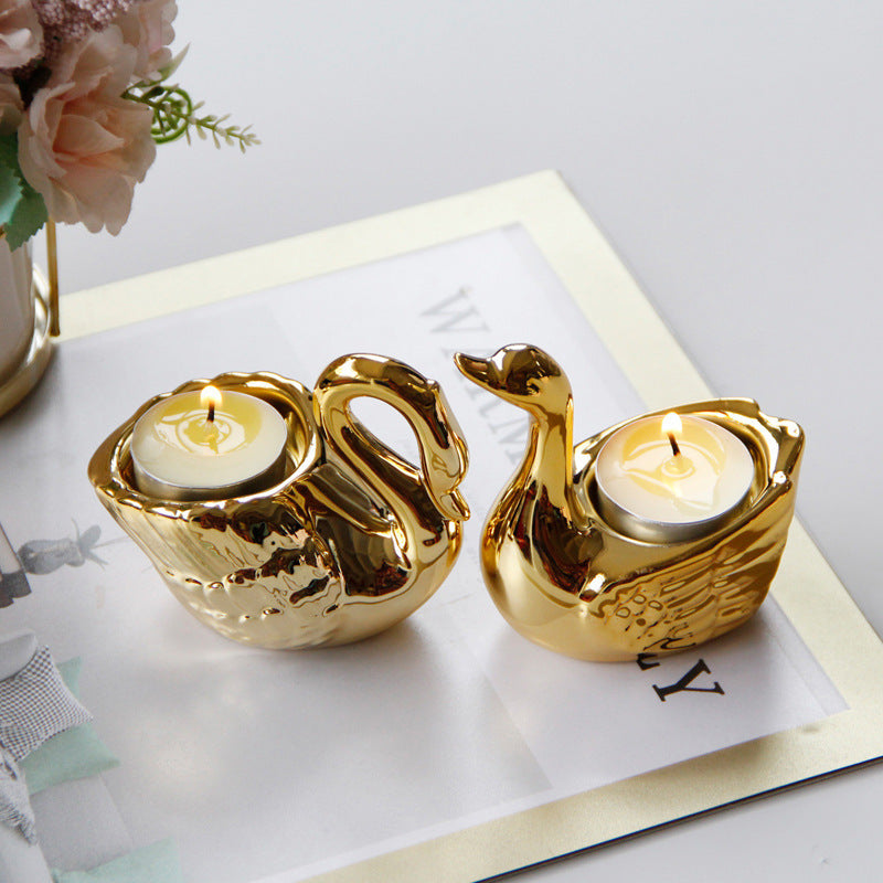 Romantic Table Decorative Candlestick Ornaments