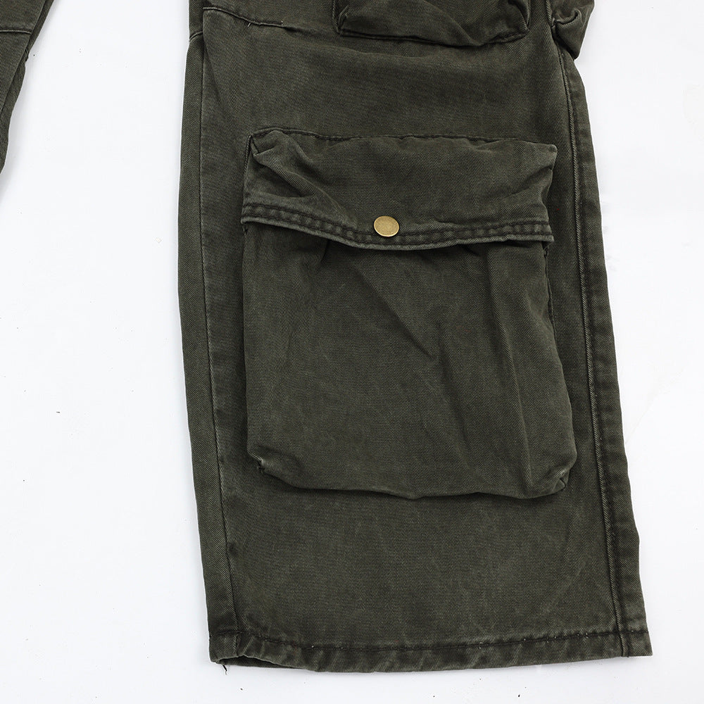 Men's Loose Functional Pocket Tactical Pants