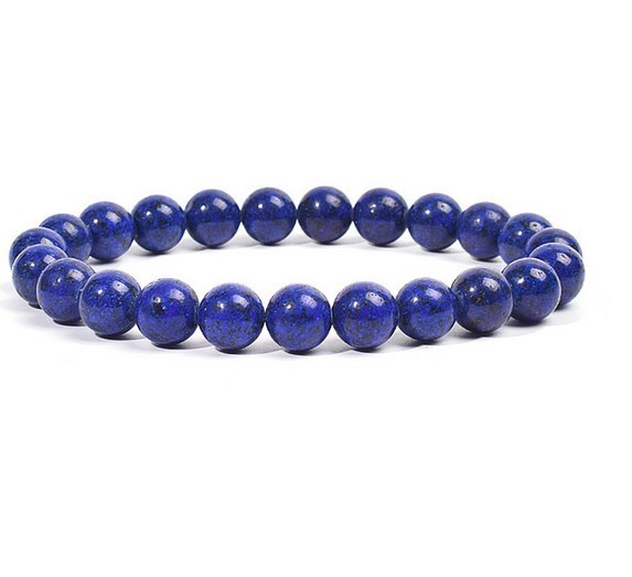 Unisex 8mm Agate Beads Bracelet