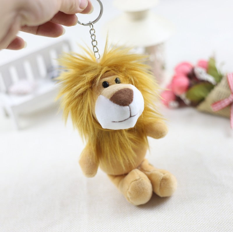 Plush Animal Keychain