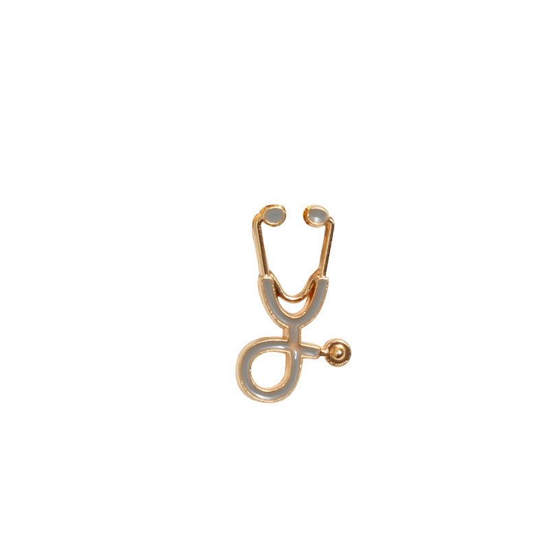 Doctor Stethoscope Brooch