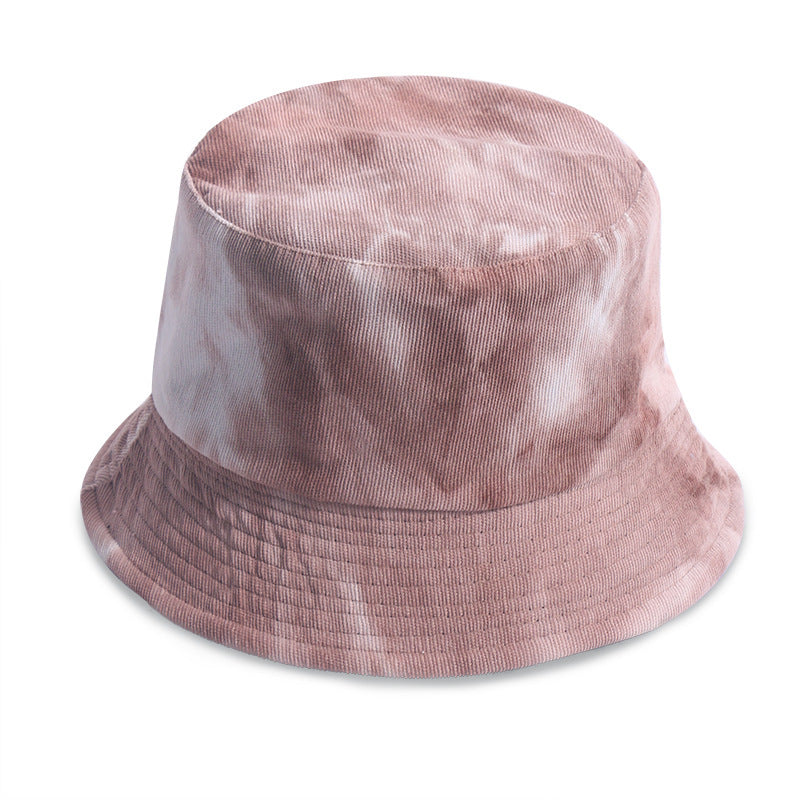 Tie-dyed Corduroy Bucket Hat