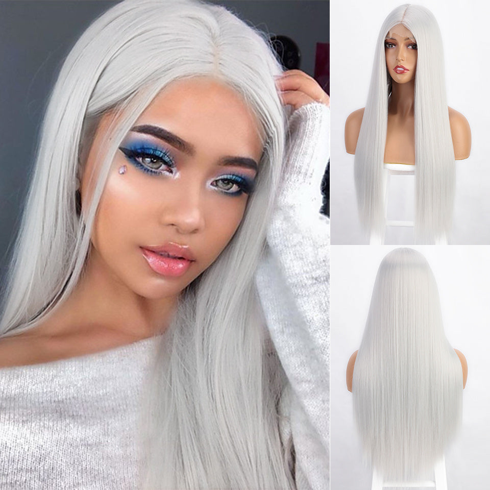 Long Straight Natural Lifelike Wig