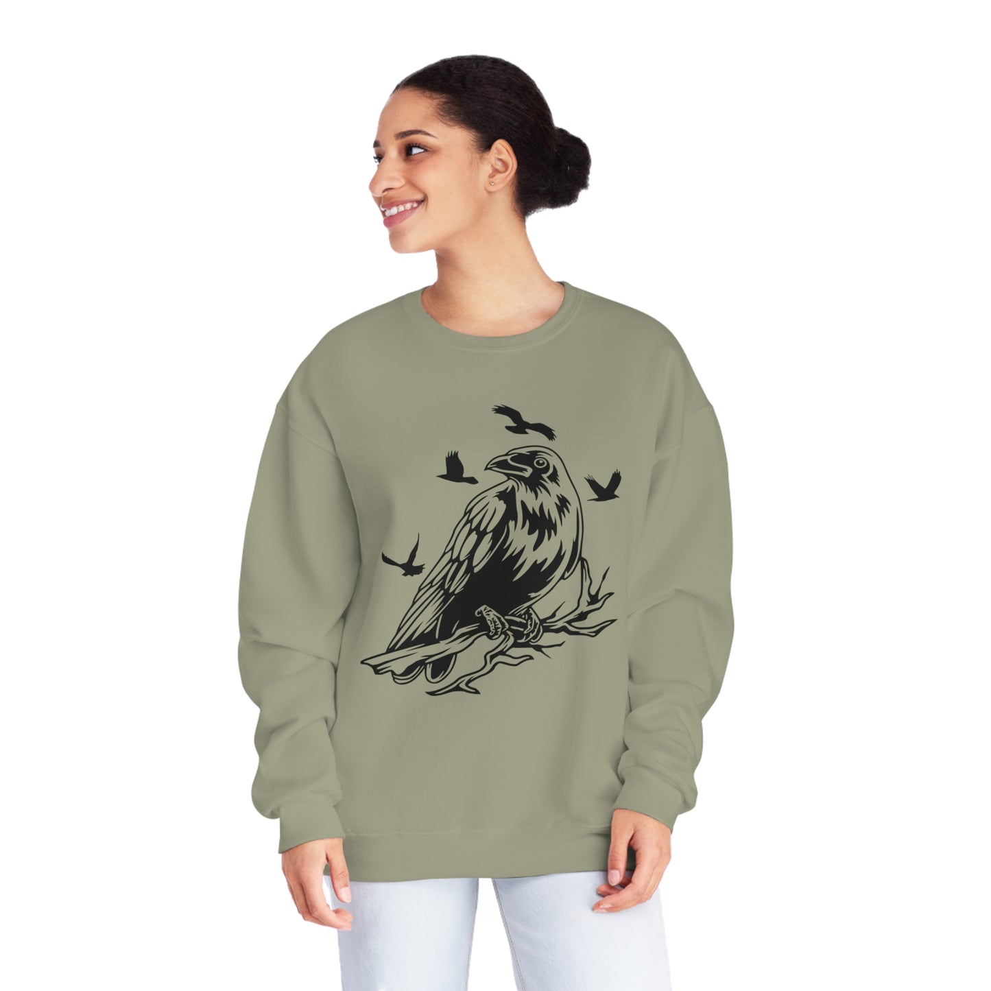 Raven, Unisex NuBlend® Crewneck Sweatshirt