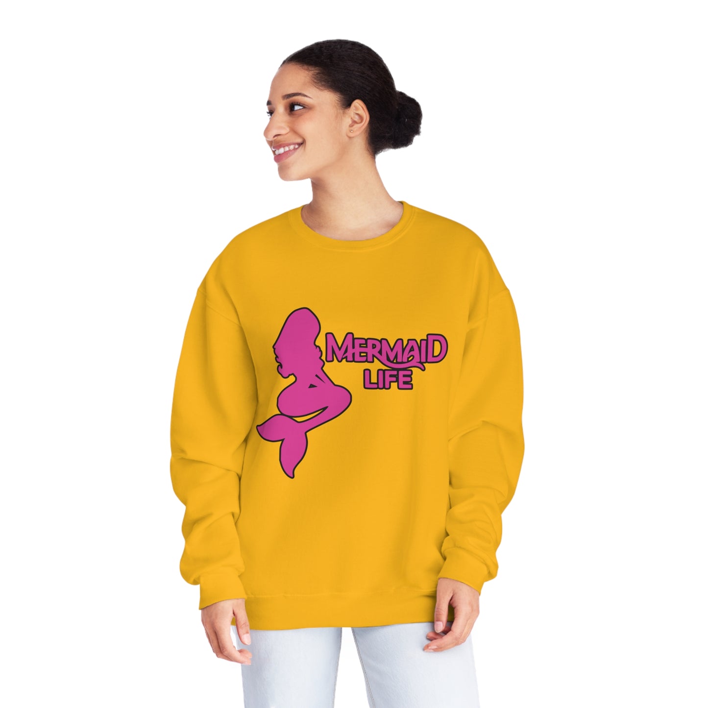 Mermaid Life, Unisex NuBlend® Crewneck Sweatshirt