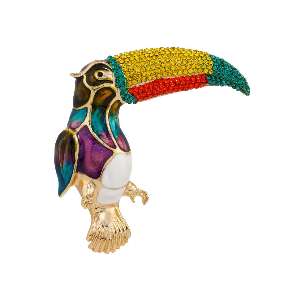 Toucan Brooch