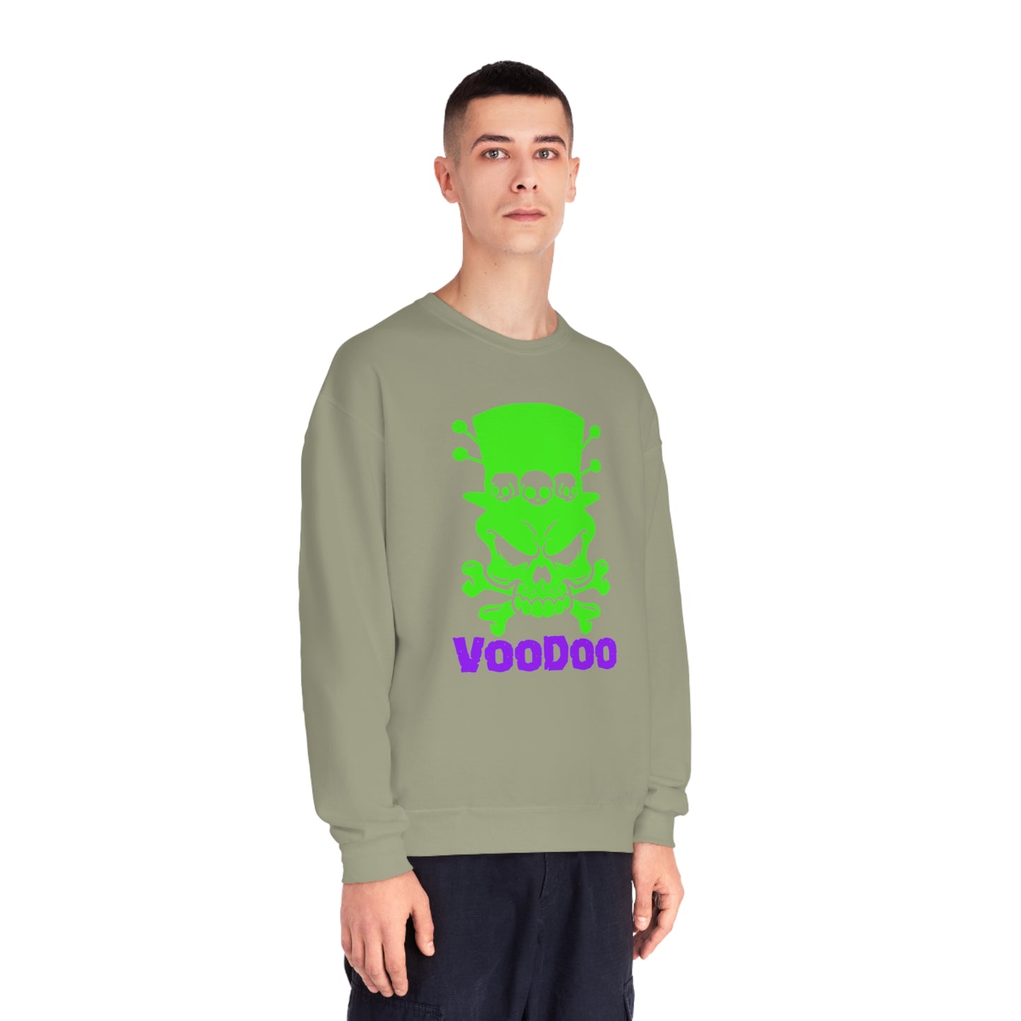 VooDoo Skull, Unisex NuBlend® Crewneck Sweatshirt