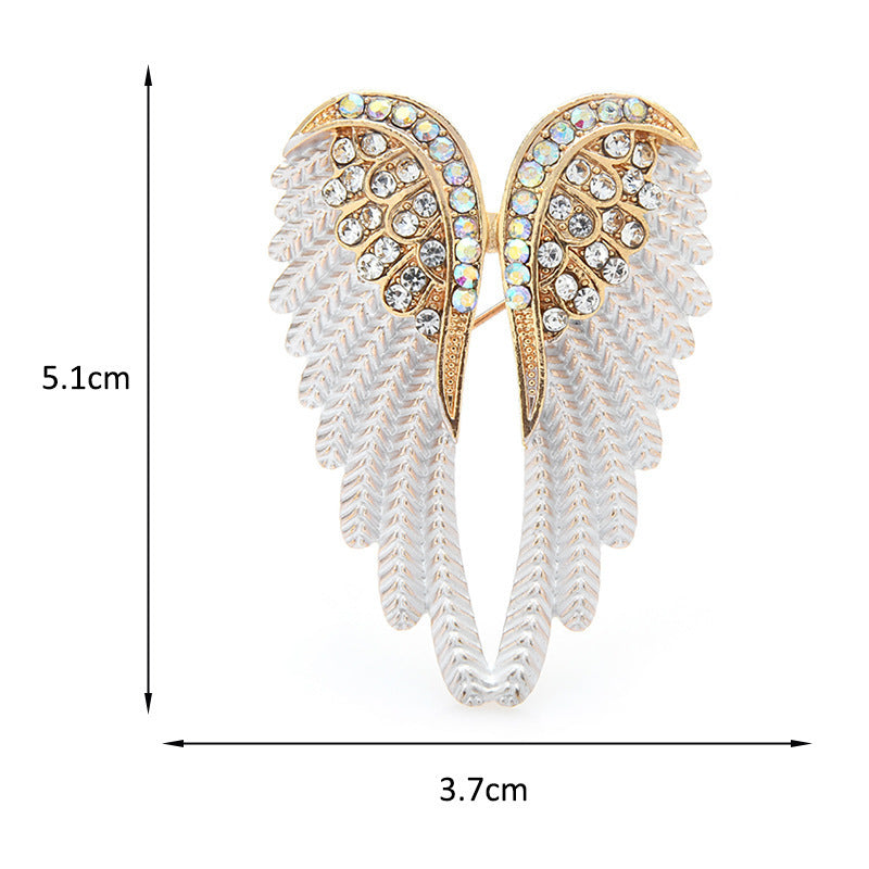 Angel Wings Brooch