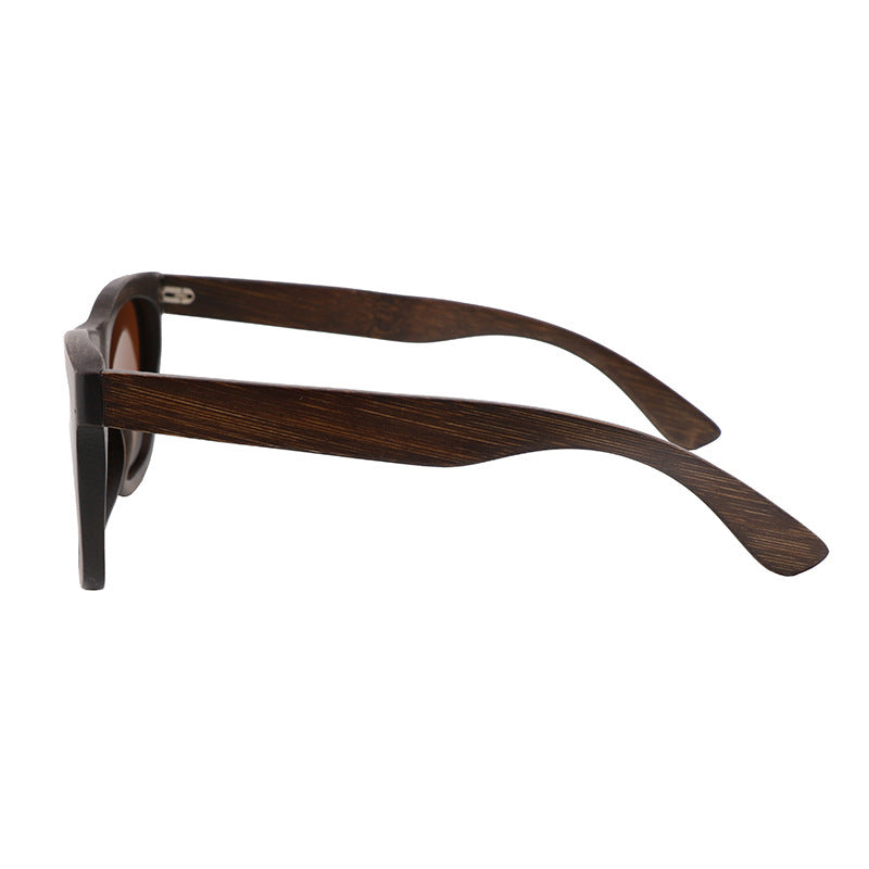 Retro wood style sunglasses