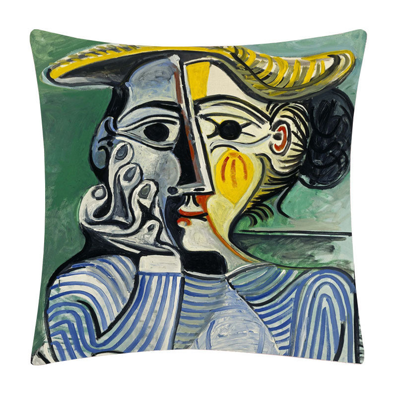 Artistic pillowcase