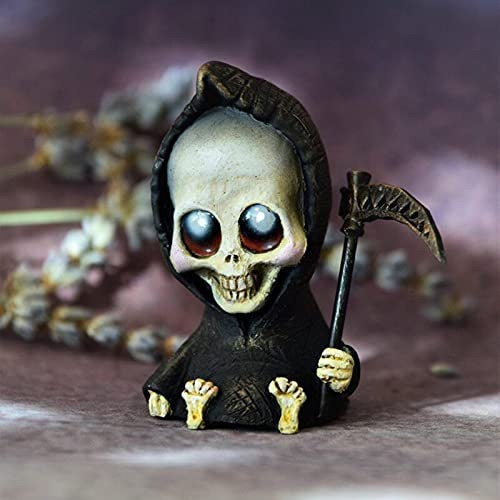 Baby Grim Reaper Statue