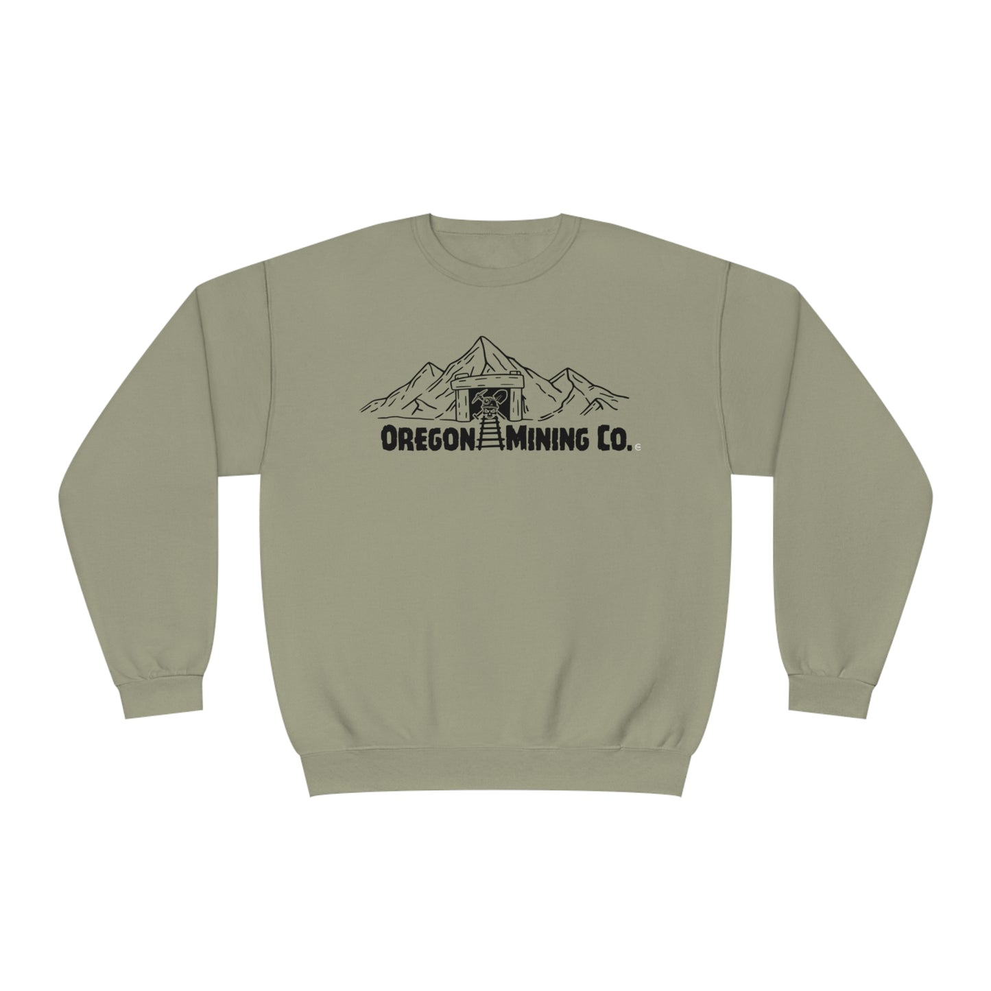 Oregon Mining Co., Unisex NuBlend® Crewneck Sweatshirt