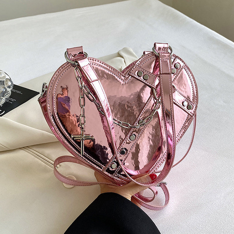 Heart-shaped Large Capacity Love Shoulder Bag