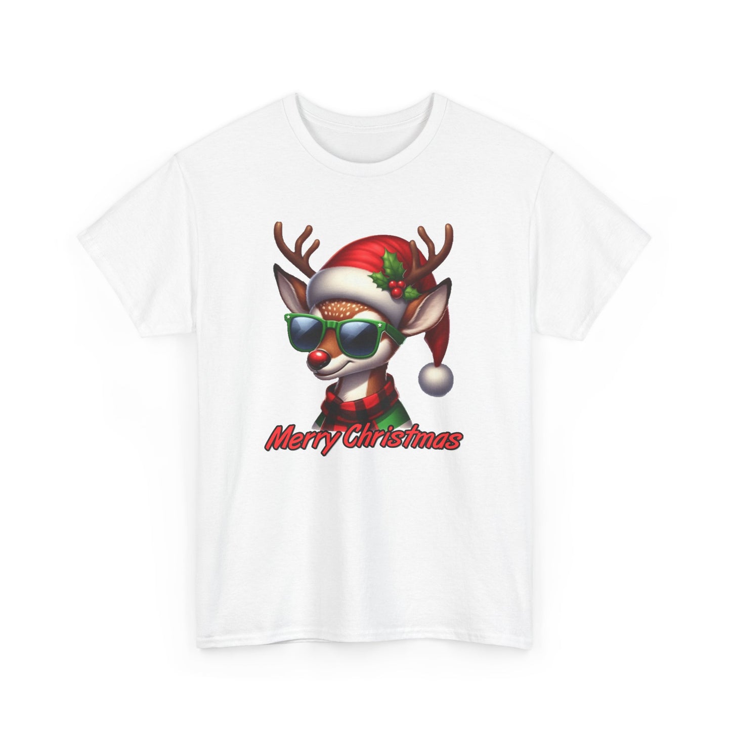 Merry Christmas, Heavy Cotton T-Shirt