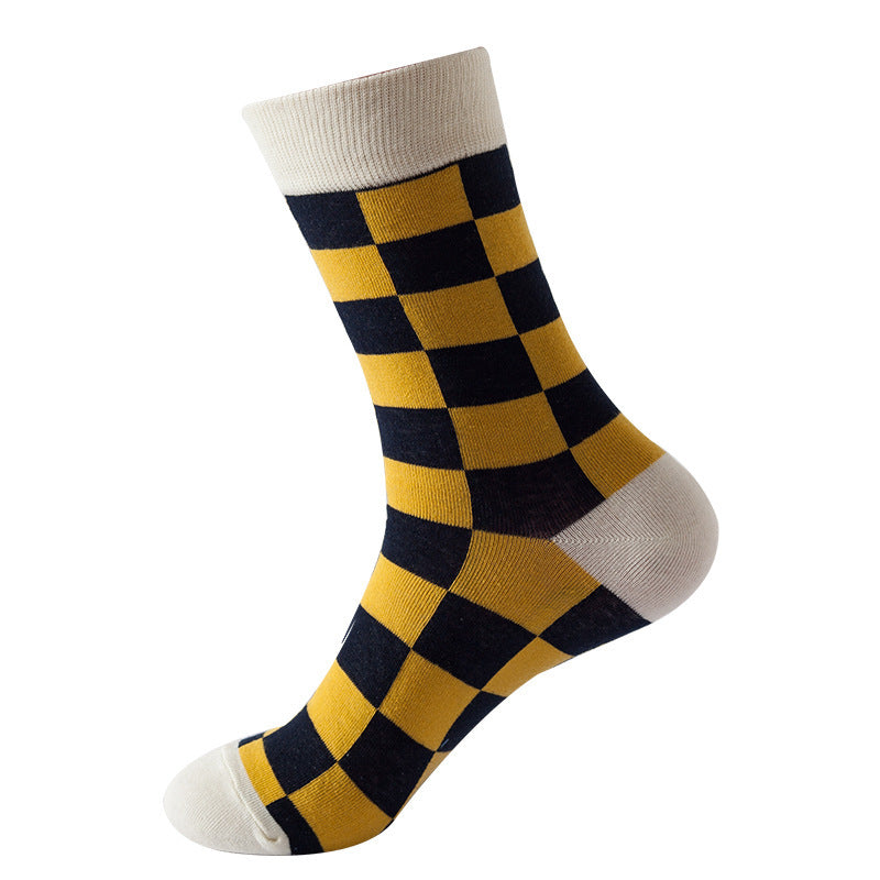 Mid Calf Fashion Trendy Socks