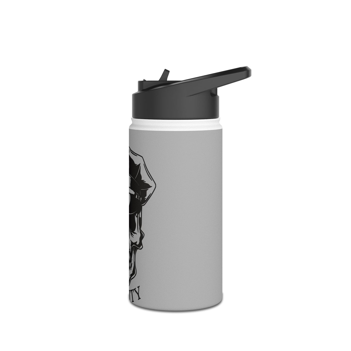 Security Skull. Stainless Steel Water Bottle