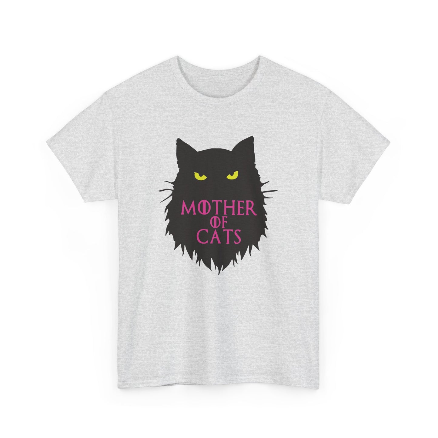 Mother of Cats. Heavy Cotton T-Shirt