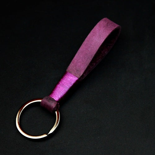 Cowhide Keychain