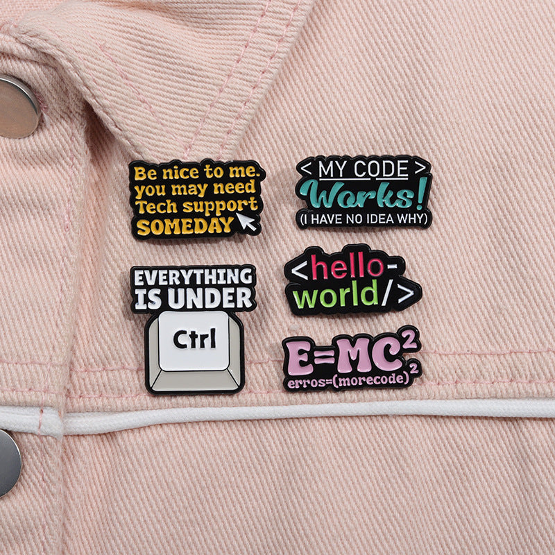 Personality Brooches