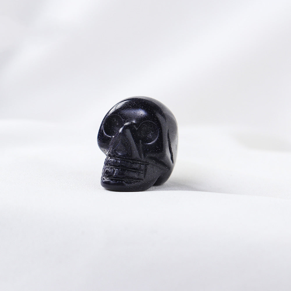 Natural Crystal Skull Carved Semi-precious Stones