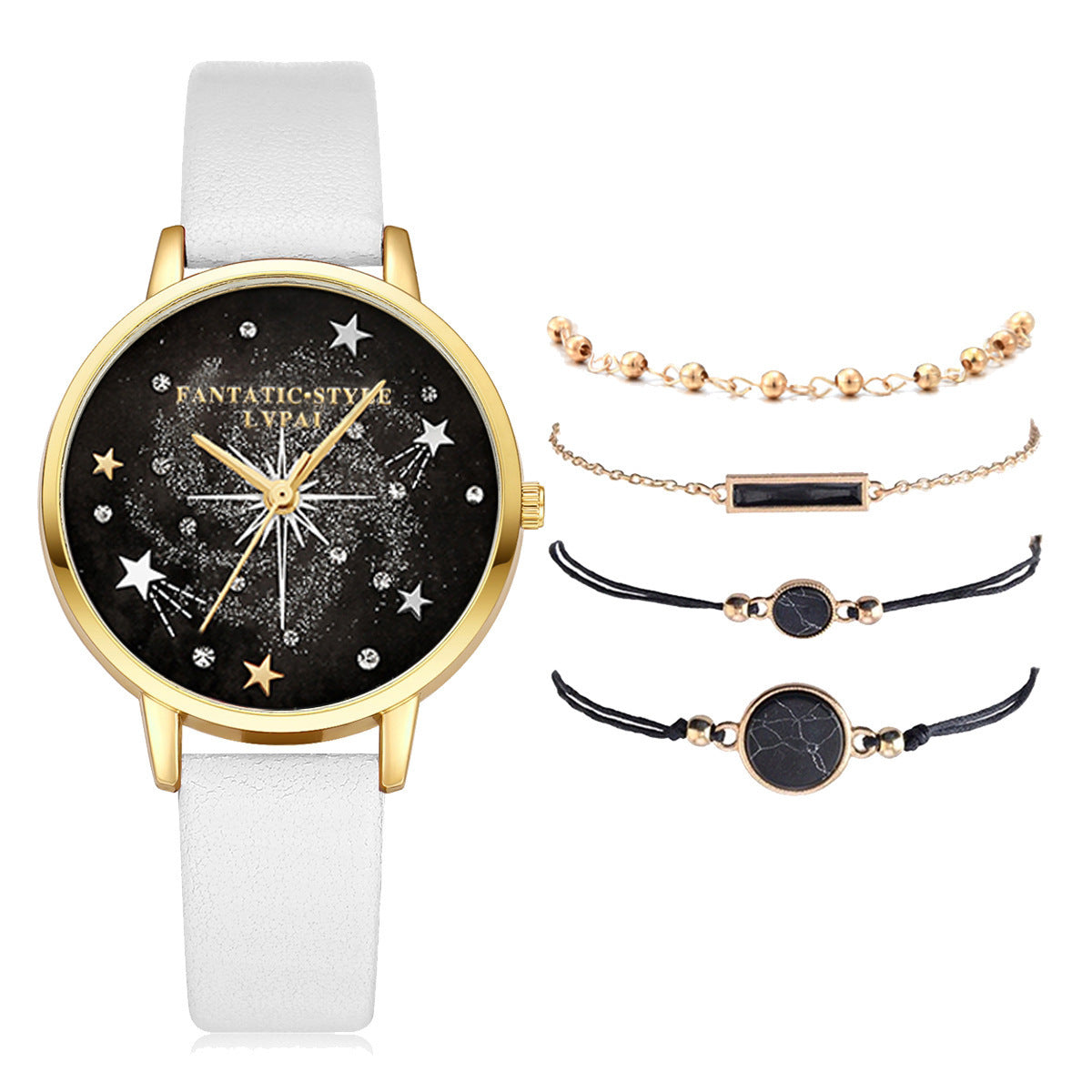 Starry Sky Watch Bracelet Combination Set