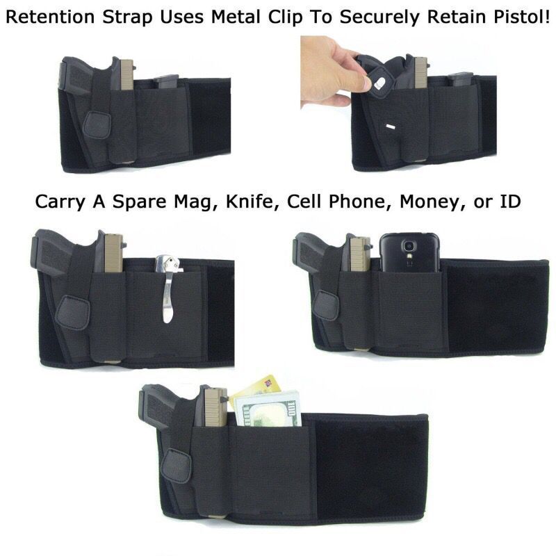 Neoprene Tactical Concealed Waist Belt