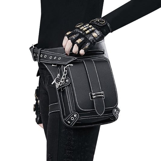 Punk retro waist bag