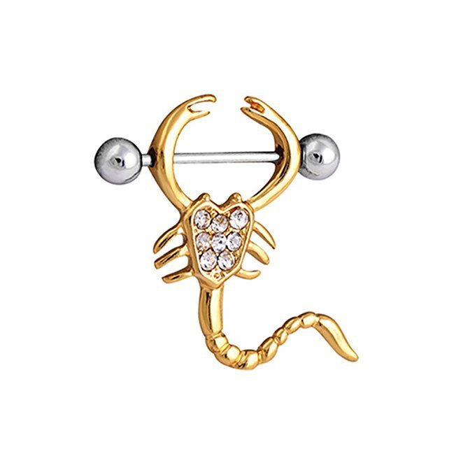 Stainless Steel Scorpion Body Piercing Jewelry