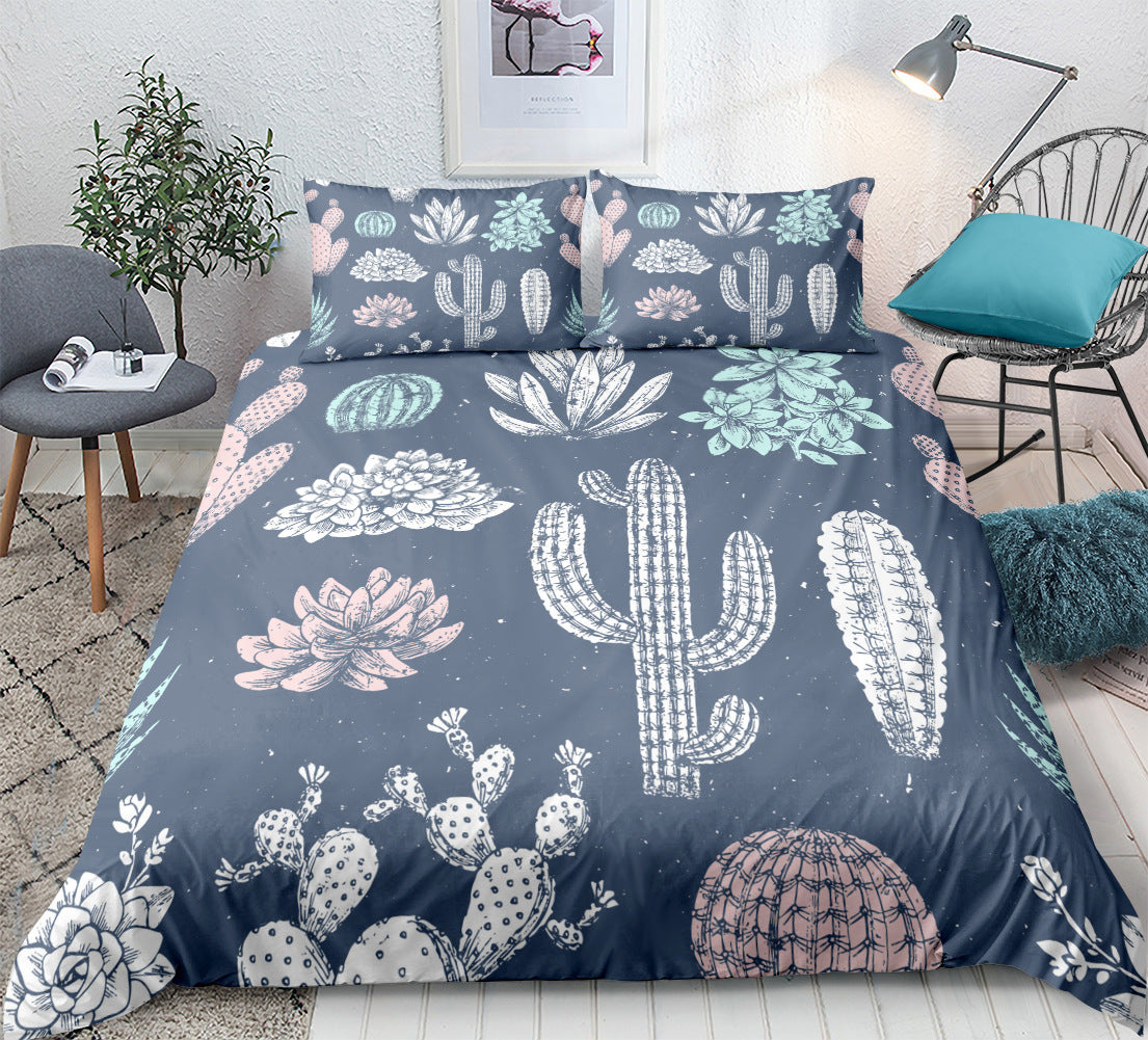 Cactus bedding set