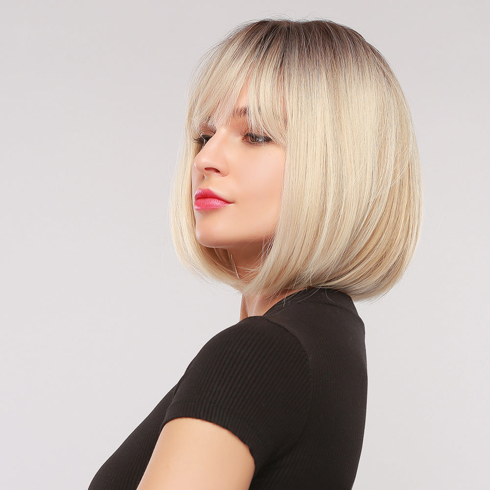 High Temperature Silk Bob Wig