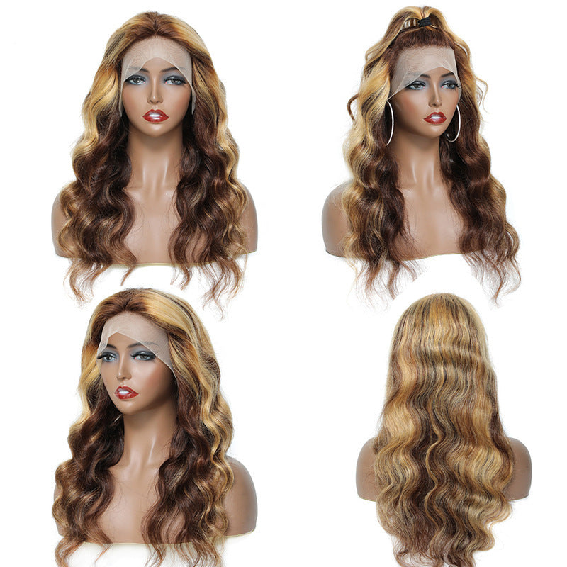 Wig Front Lace Real Hair Wig