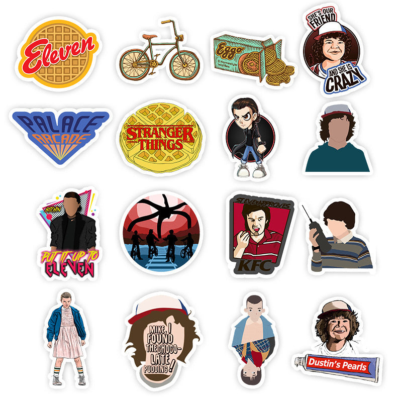 Stranger 50-piece Pack of Stickers