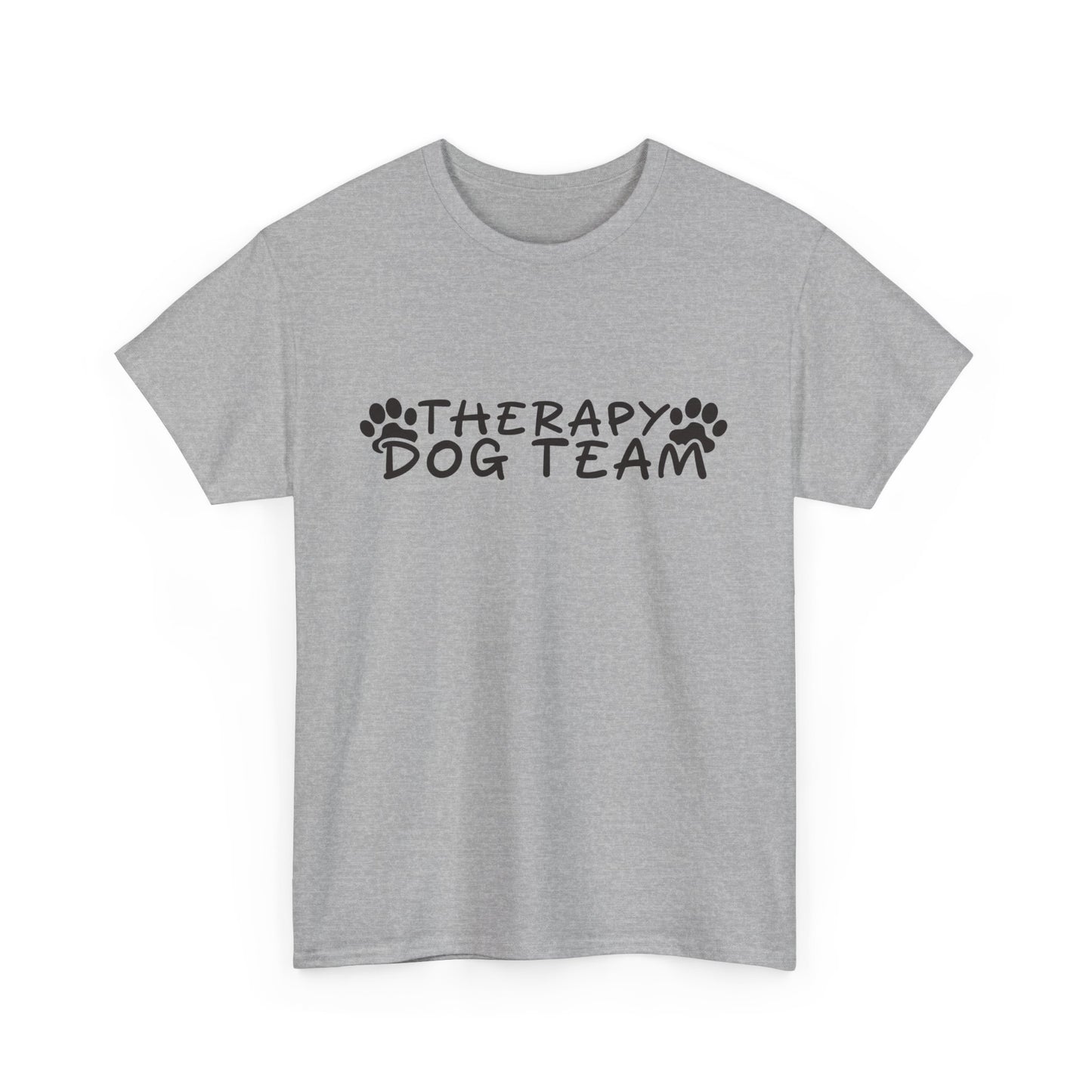 Therapy Dog Team. Heavy Cotton T-Shirt