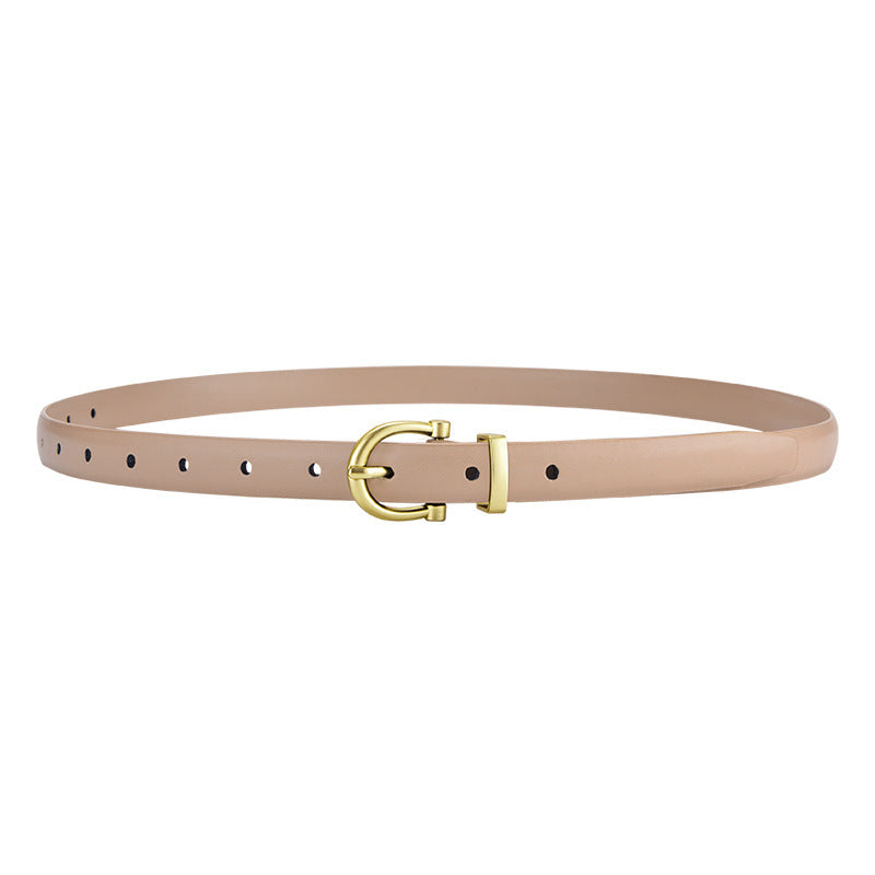 Antique Retro Simple Thin Belt