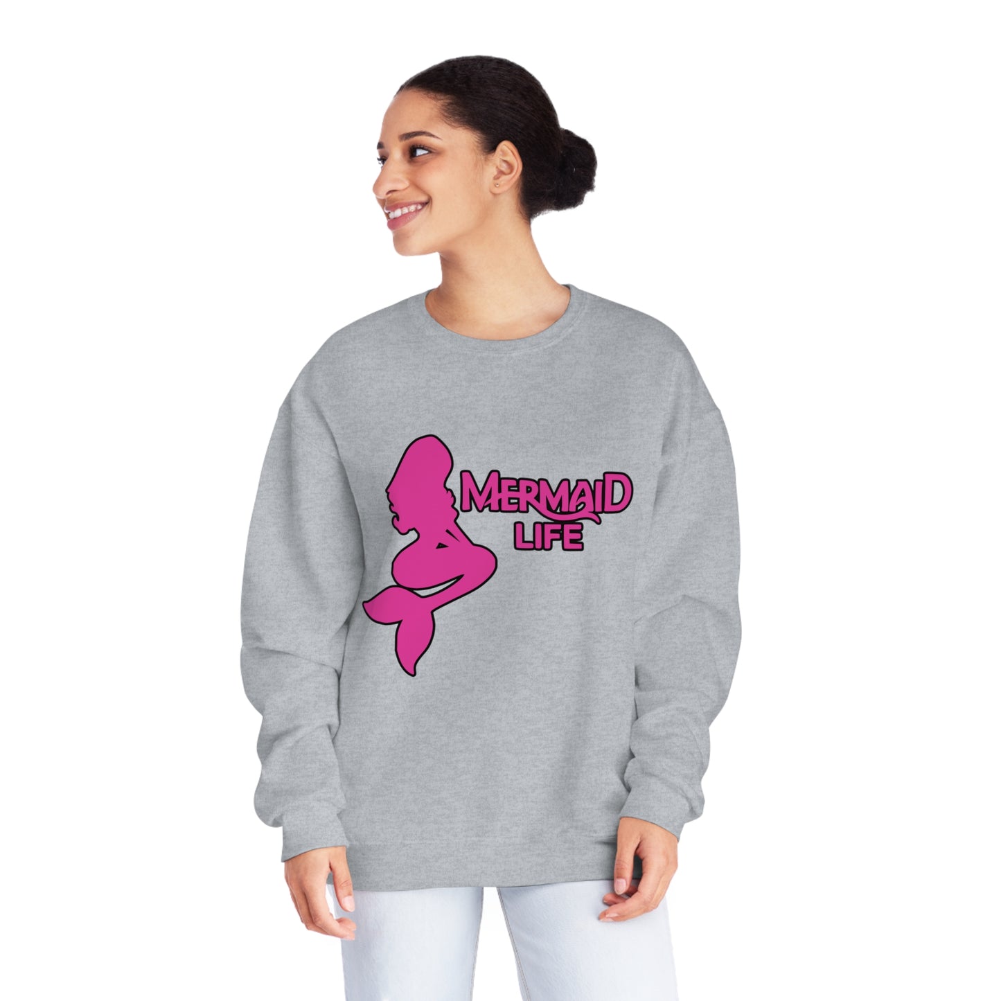 Mermaid Life, Unisex NuBlend® Crewneck Sweatshirt